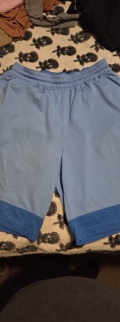 Nike Youth Light Blue Athletic Shorts